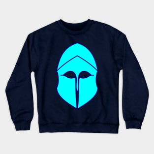 Corinthian helmet (aqua blue) Crewneck Sweatshirt